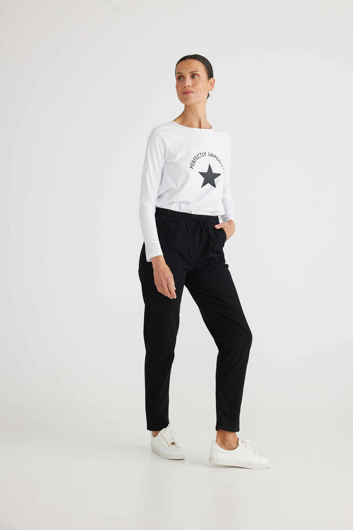Polo Pant - Black