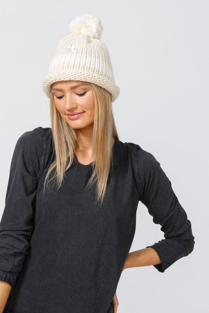 Brave + True Dixie Beanie - Ecru