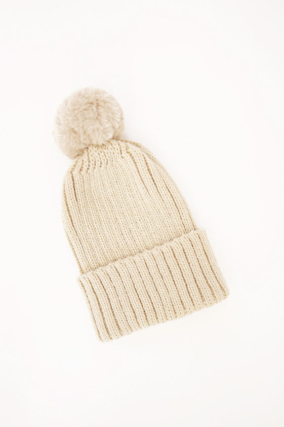 Frankie Beanie - Ecru