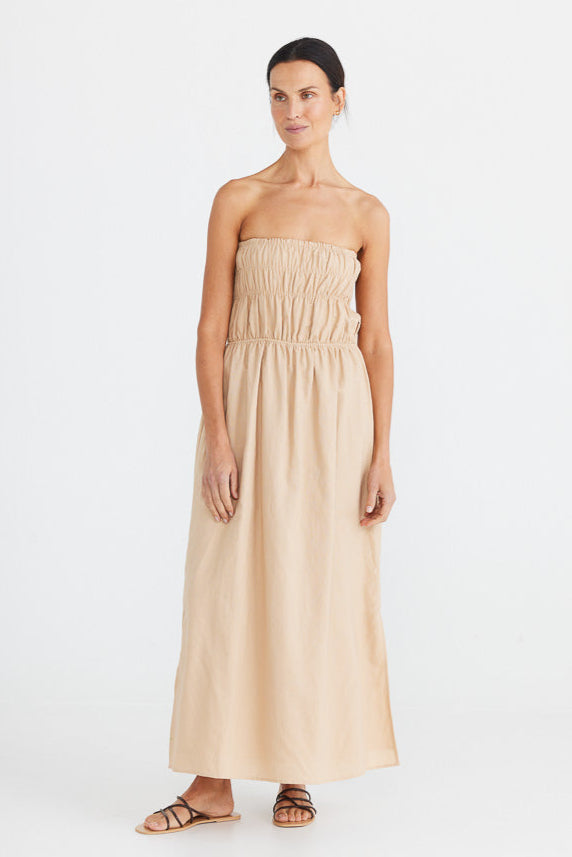 Isabella Dress - Bisque