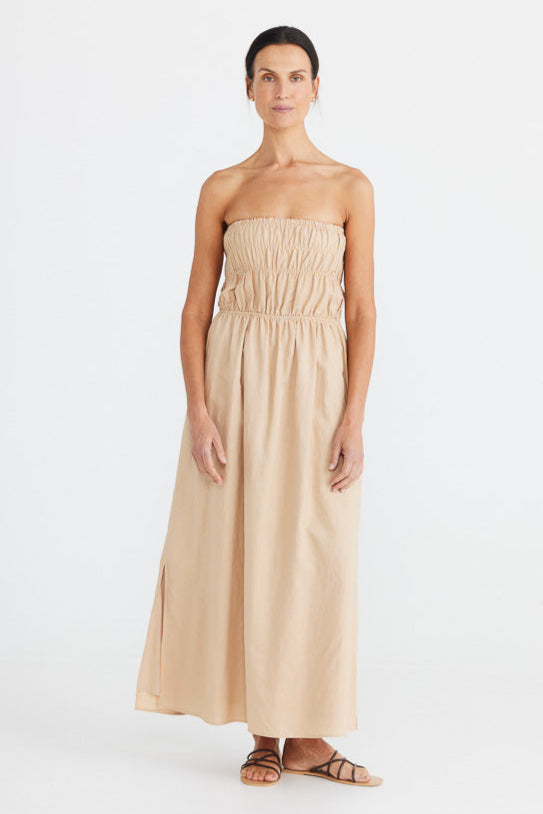 Isabella Dress - Bisque