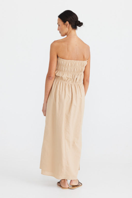 Isabella Dress - Bisque