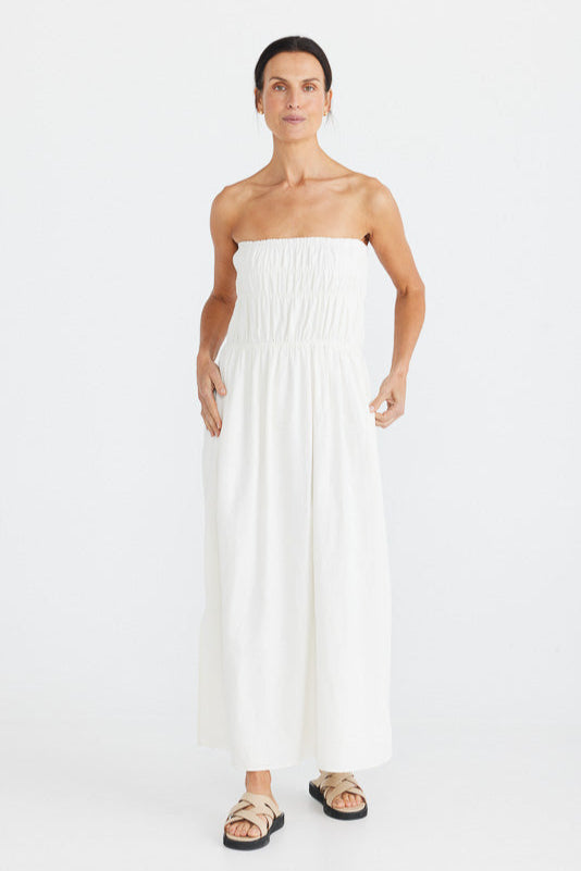 Isabella Dress - White