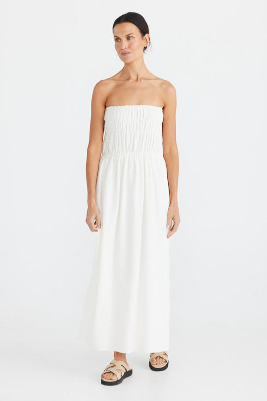 Isabella Dress - White