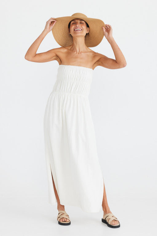 Isabella Dress - White