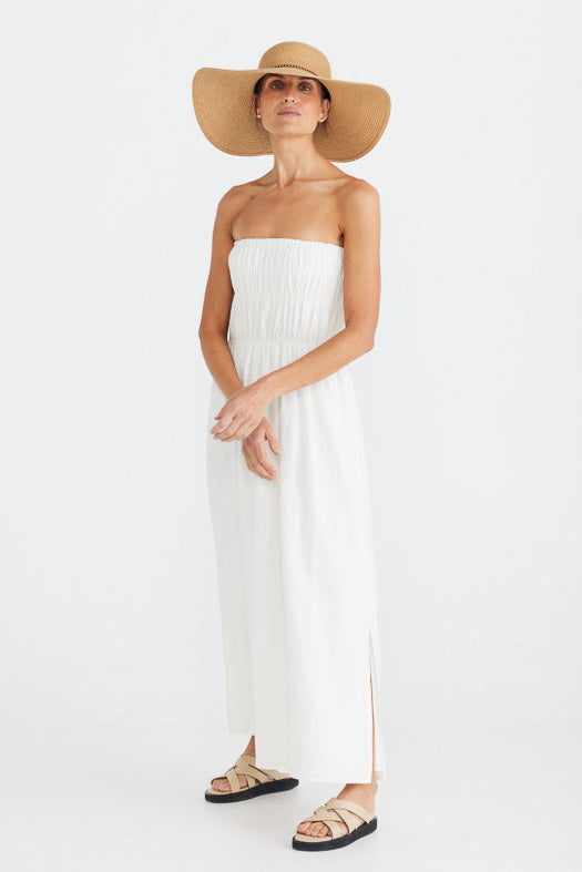 Isabella Dress - White