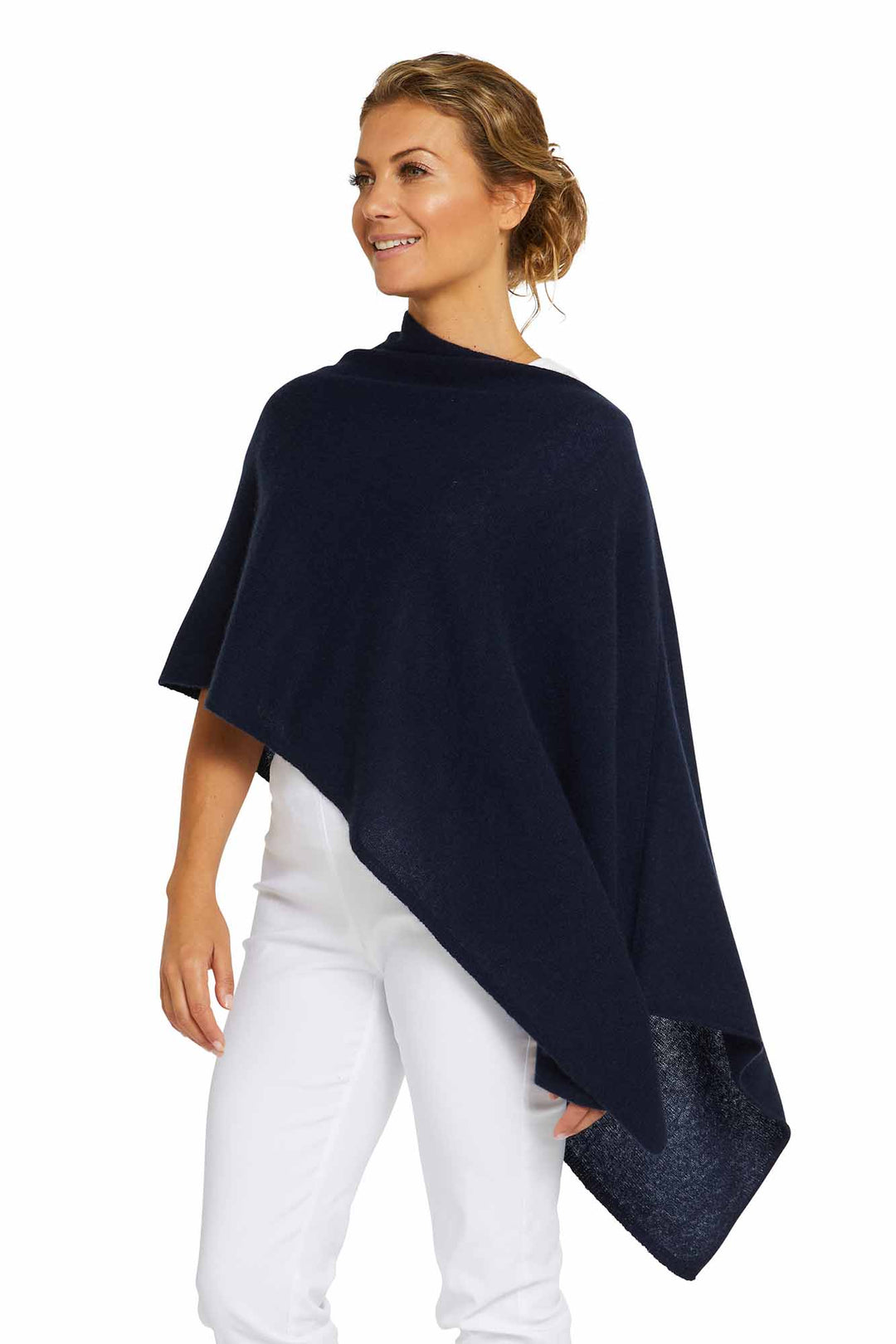 Cashmere Topper - Indigo