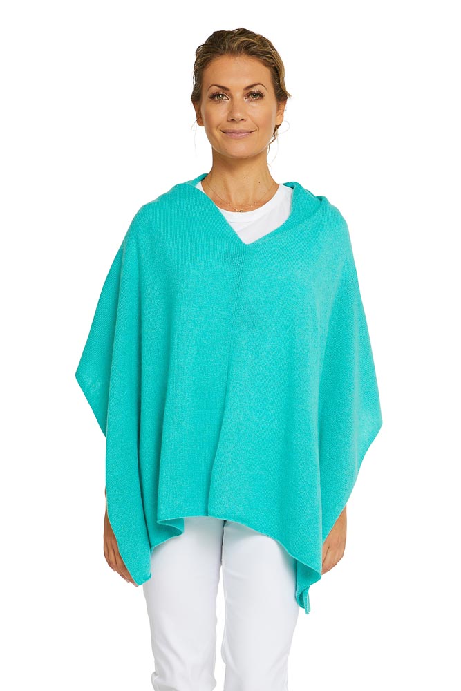 Cashmere Topper - Seashore