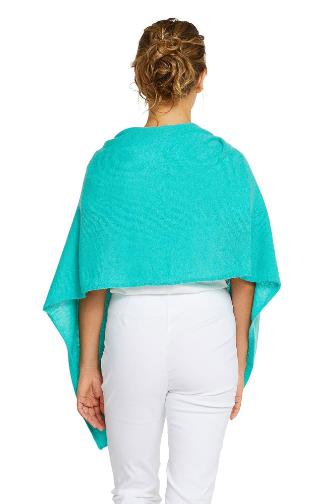 Cashmere Topper - Seashore