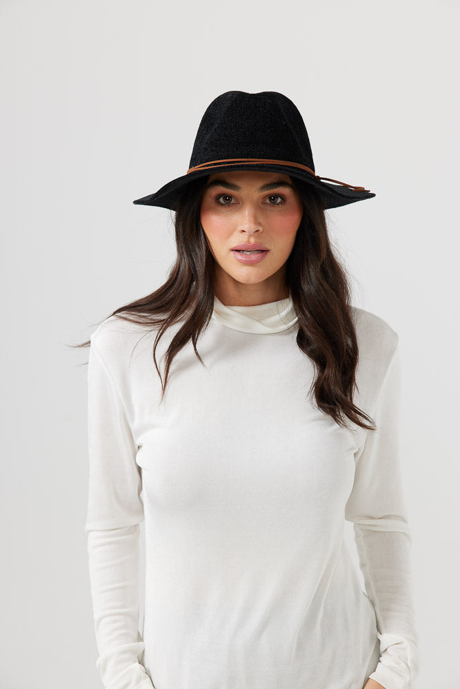 Avalon Rancher Hat - Black