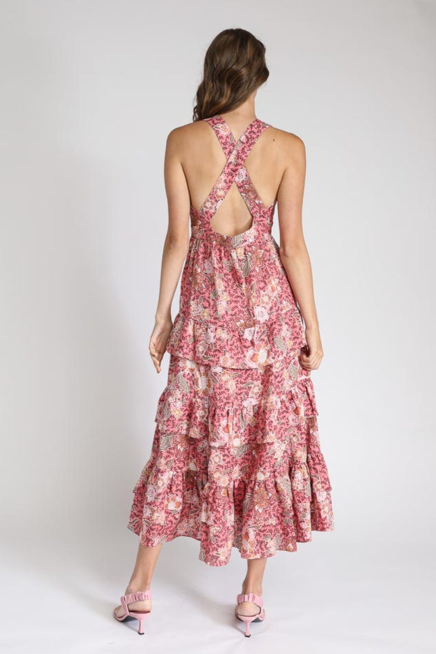 Giselle Dress - Ruby Lotus