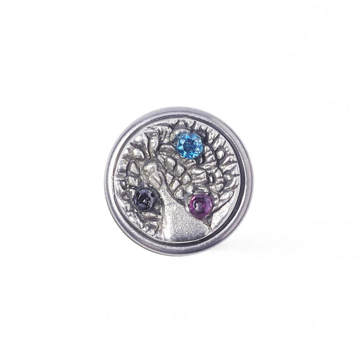 Noosa Amsterdam PETITE Chunk CP031 - Peafowl - Allure Silver
