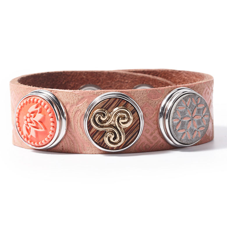 Noosa Amsterdam Original Bracelet - Water Nymph Coral