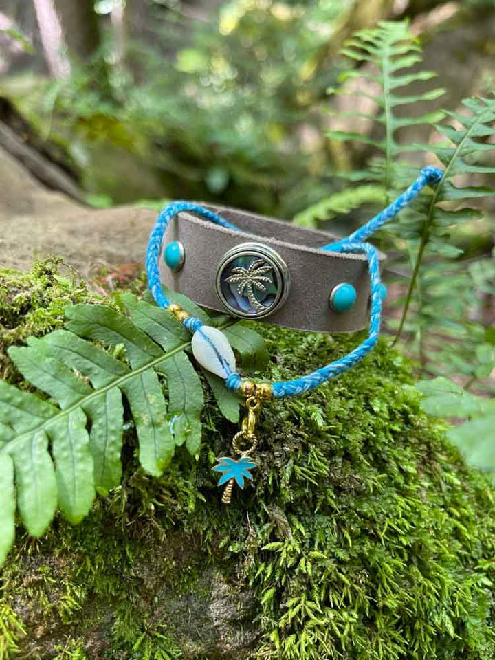 Noosa Amsterdam Relic Bracelet - Aqua