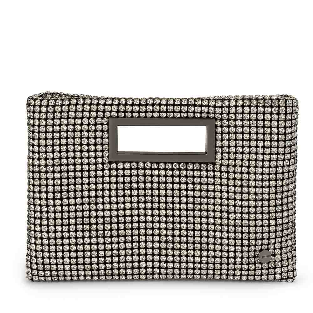 Rocco Crystal Grab Bag - Black – Seasons Emporium