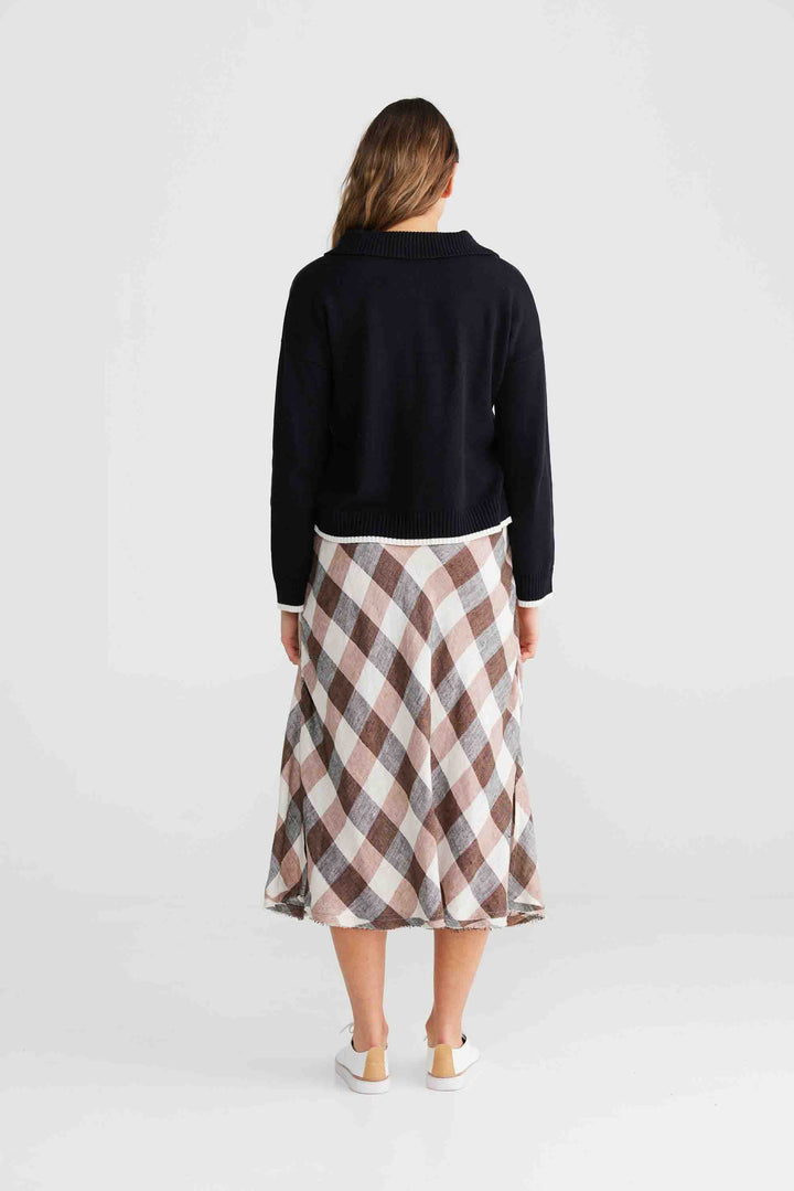Sicily Skirt - Luciana Check