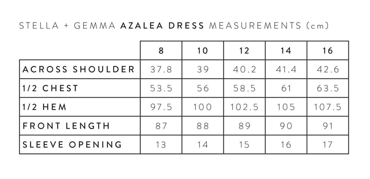 Azalea Dress - Black