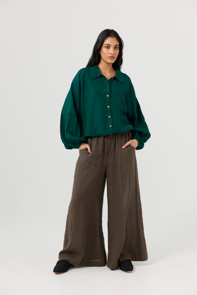 Bishop Shirt - Emerald