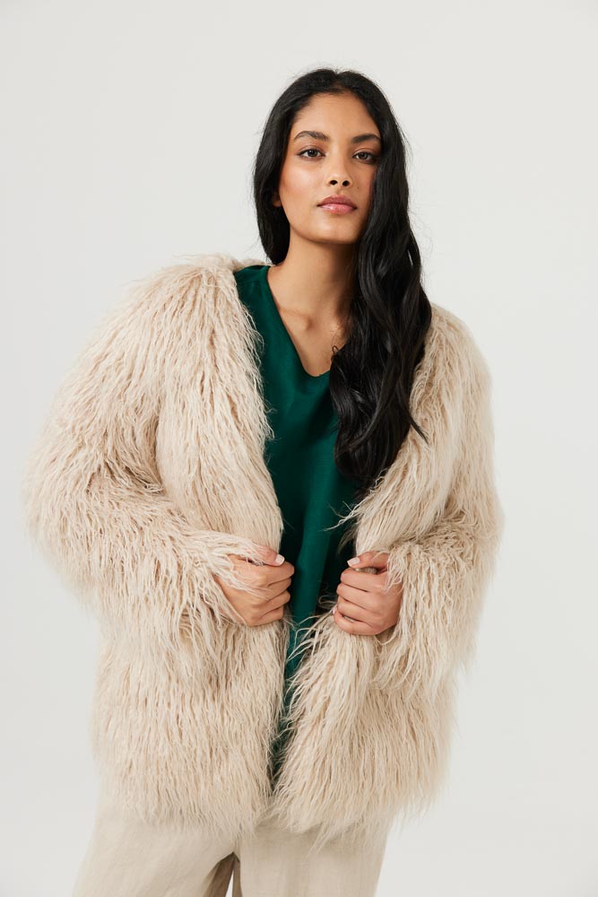 Tolstoy Jacket - Beige (LAST ONE - SIZE XS)