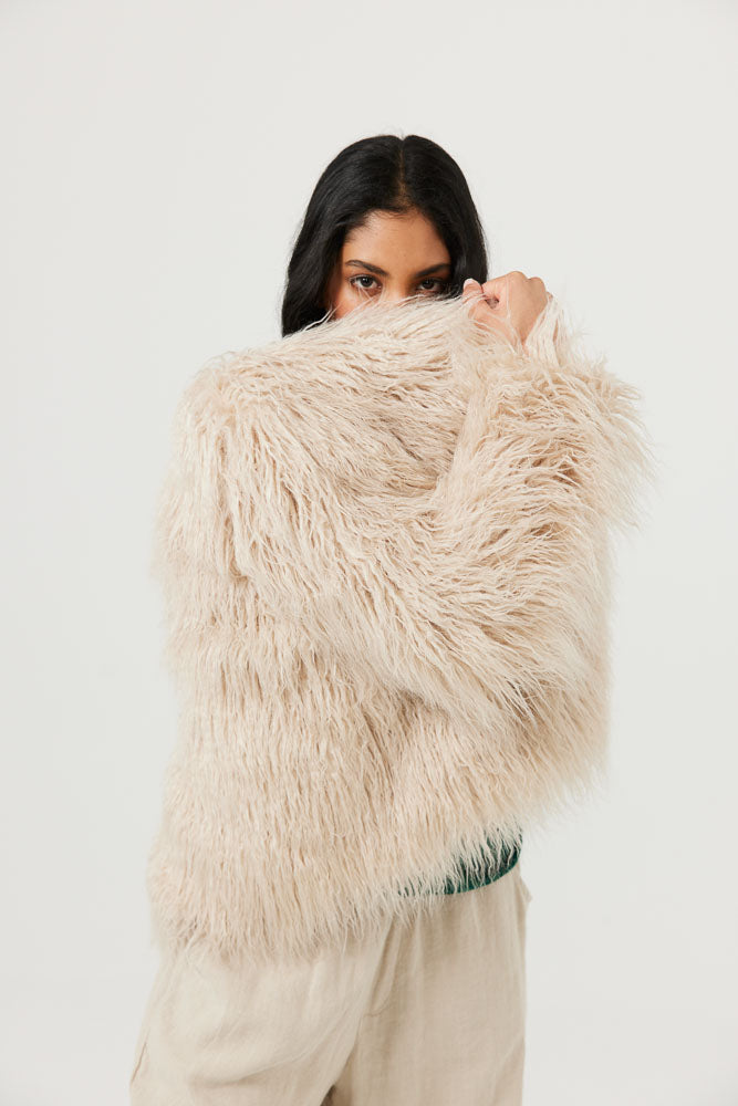 Tolstoy Jacket - Beige (LAST ONE - SIZE XS)