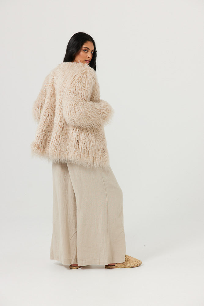 Tolstoy Jacket - Beige (LAST ONE - SIZE XS)