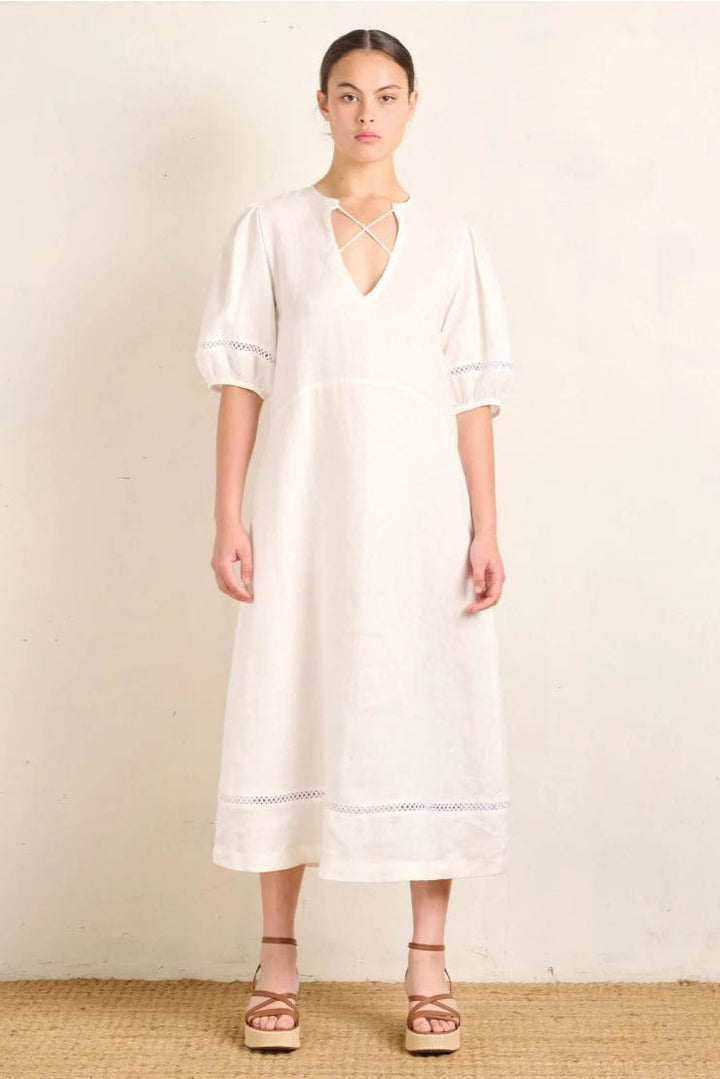 Cross Dress - Ivory Linen