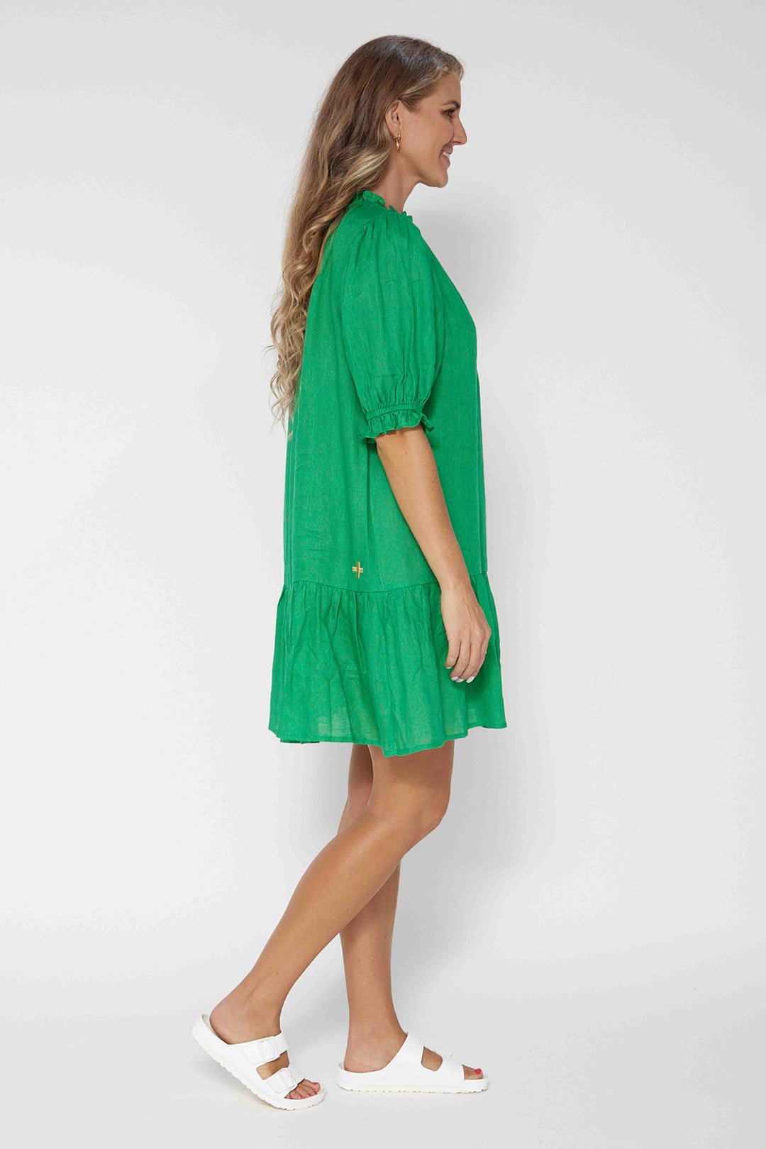 Azalea Dress - Wheat Grass