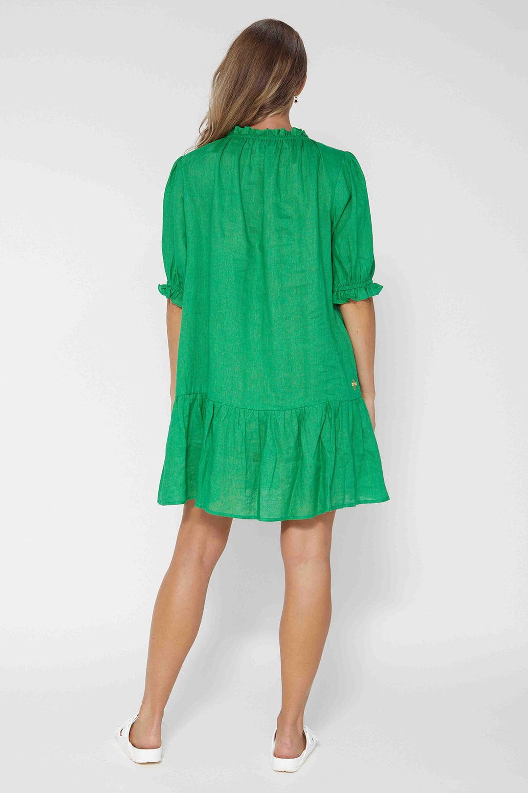 Azalea Dress - Wheat Grass