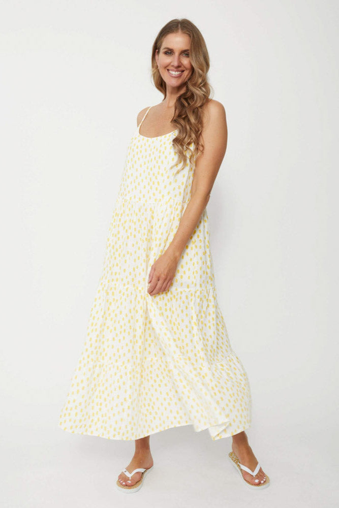 Stella + Gemma Serena Dress - Lemon Drop