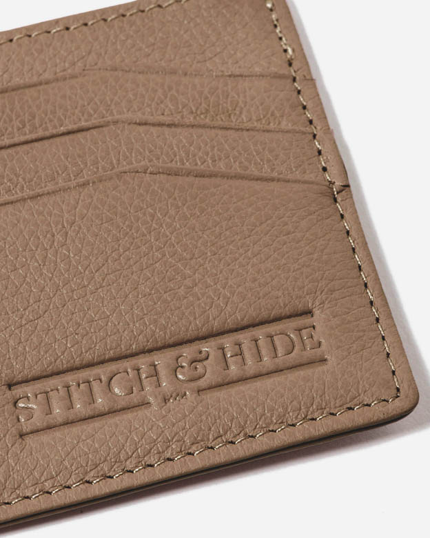 Stitch & Hide Alice Cardholder - Oak