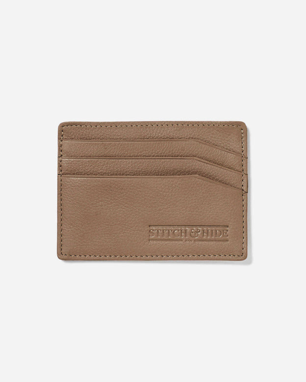 Stitch & Hide Alice Cardholder - Oak