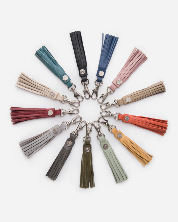 Stitch & Hide Leather Tassel - Navy