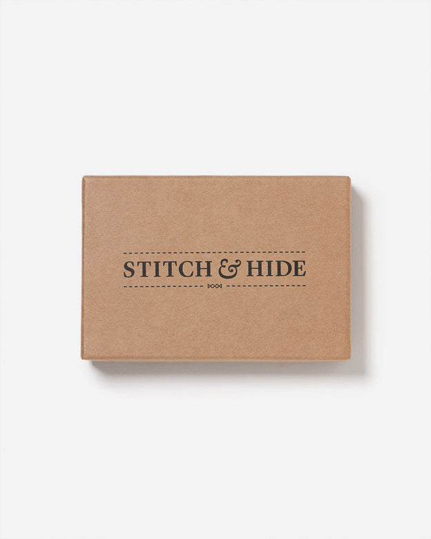 Stitch & Hide Alice Cardholder - Oak