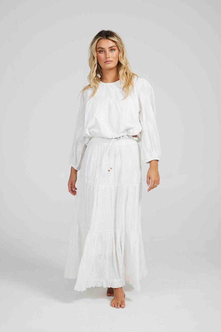 Mantra Skirt - White