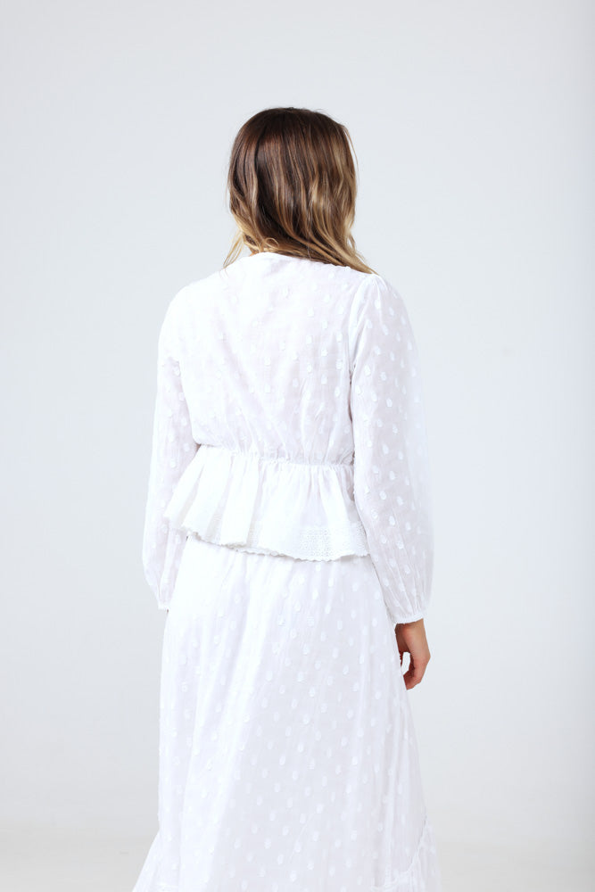 Talisman Fleetwood Bolero - White