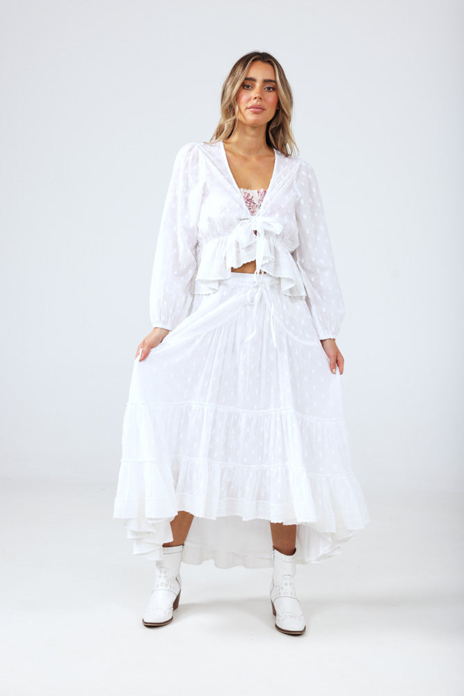 Talisman Fleetwood Bolero - White