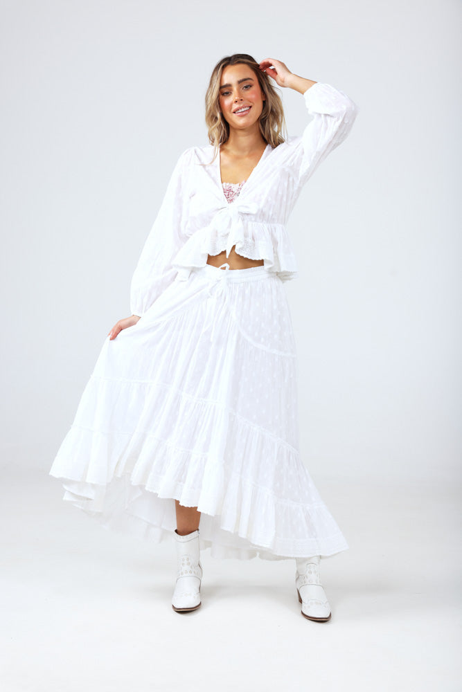 Talisman Fleetwood Bolero - White