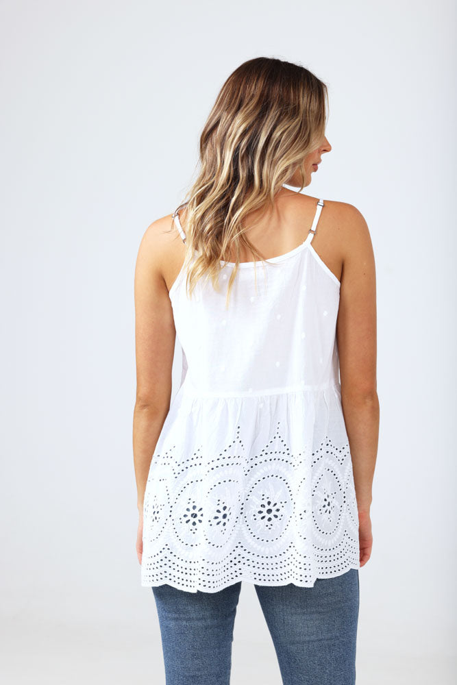 Talisman Stargazer Top - White