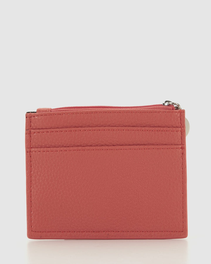 Urban Status Hunter Mini Card Holder - Coral