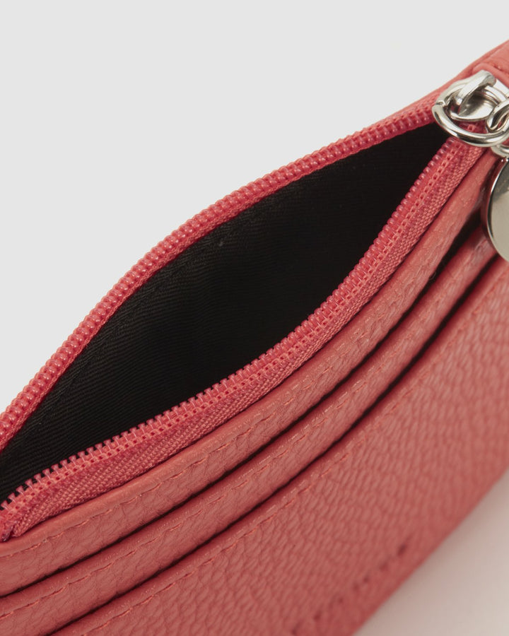 Urban Status Hunter Mini Card Holder - Coral